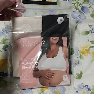 NWT Maternity sleep bras (2 pack)
